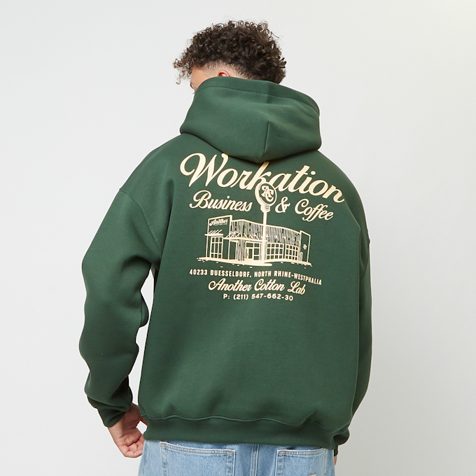 Another Cotton Lab Workation Oversize Hoodie Bottle grün 40219 1
