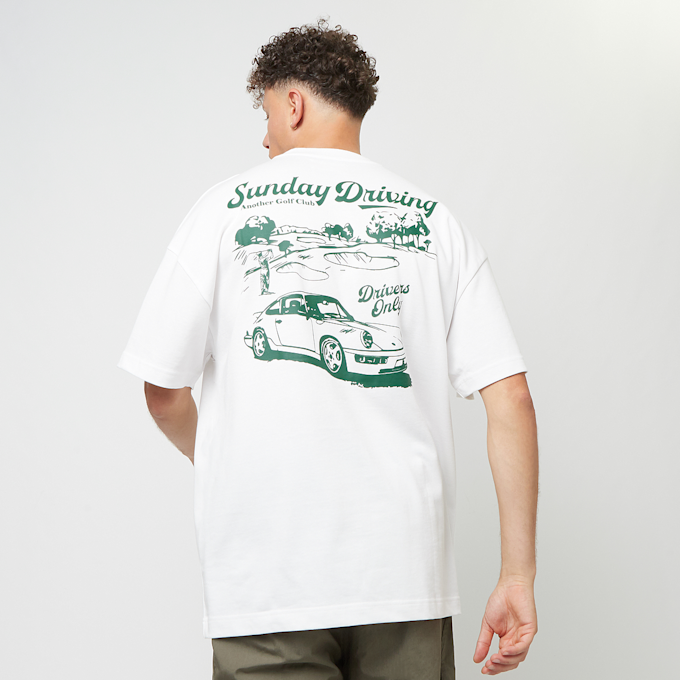 Another Cotton Lab Sunday Driving Oversize T-Shirt weiß 40221 1