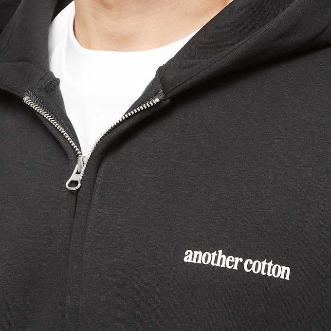 Another Cotton Lab About Passion Oversize Zip Hoodie negro 40225 3