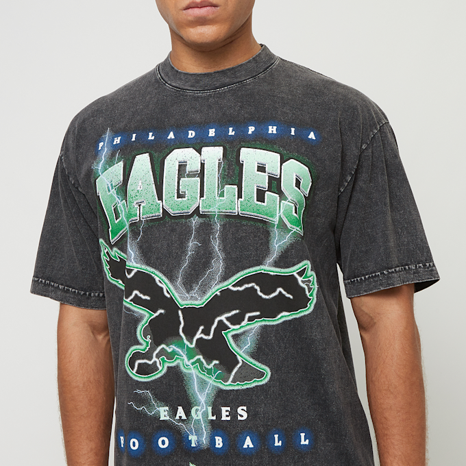 Mitchell & Ness Oversized Graphic Tee Philadelphia Eagles grigio 40231 3