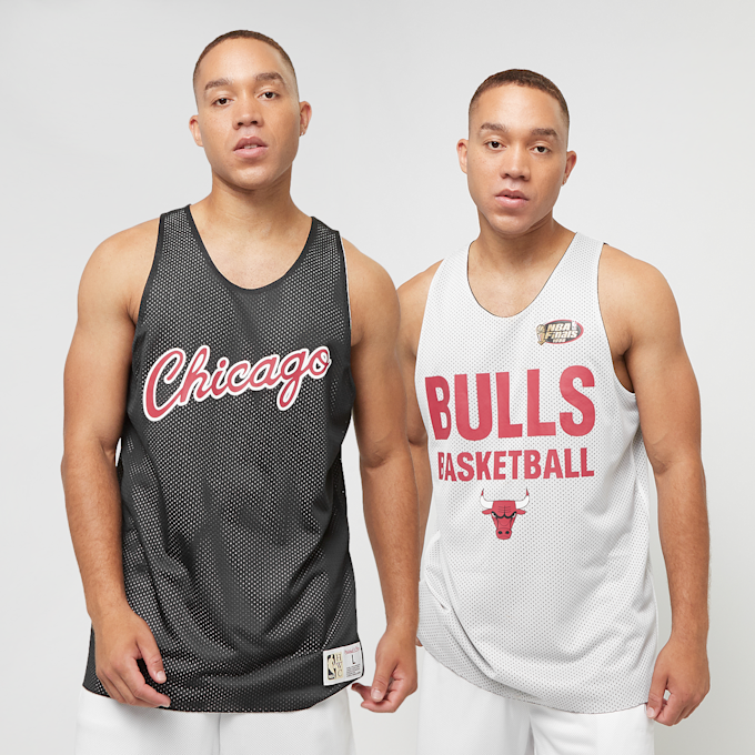 Mitchell & Ness NBA Reversible Mesh Practice Tank Vintage Logo LA Lakers nero 40244 1
