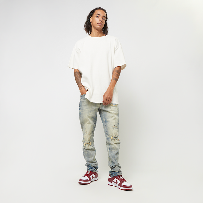 Smoke Rise Wave Effect Jeans MECHANICAL BLUE plava 40416 5