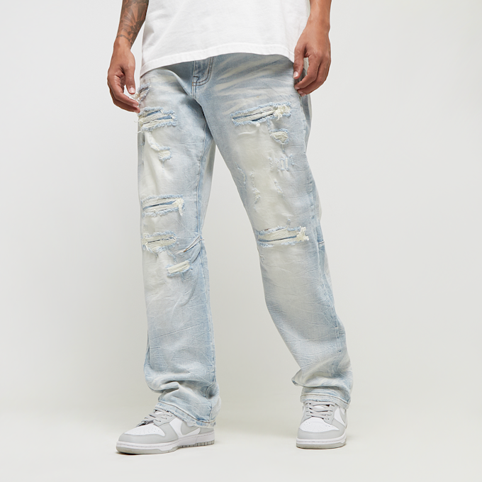 Smoke Rise Heavy R&R w/ Lighting Eect Jeans bleu 40419 1