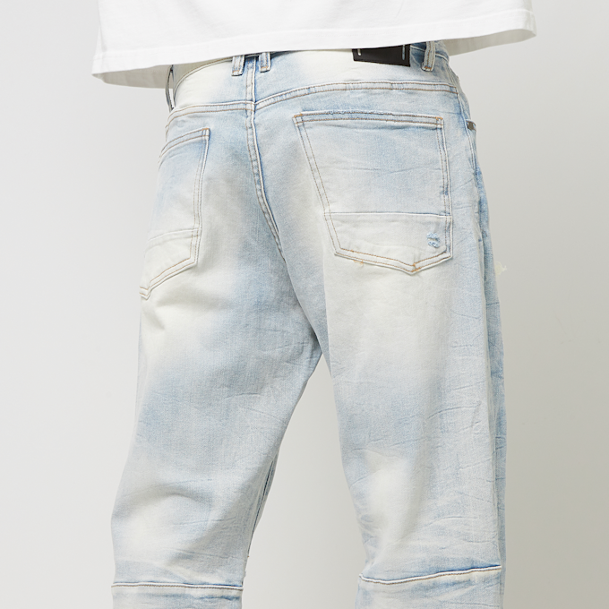 Smoke Rise Heavy R&R w/ Lighting Eect Jeans bleu 40419 4