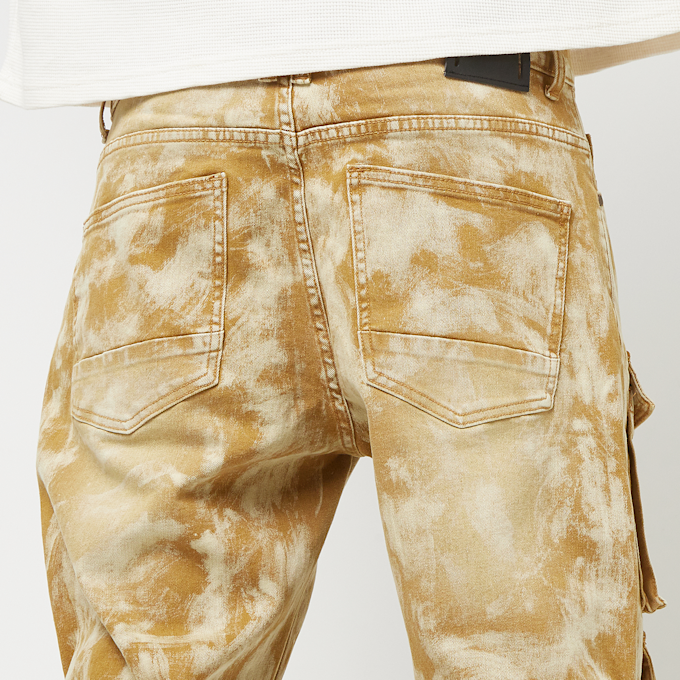 Smoke Rise Utility Multi Cargo Colored Jeans beige 40374 4