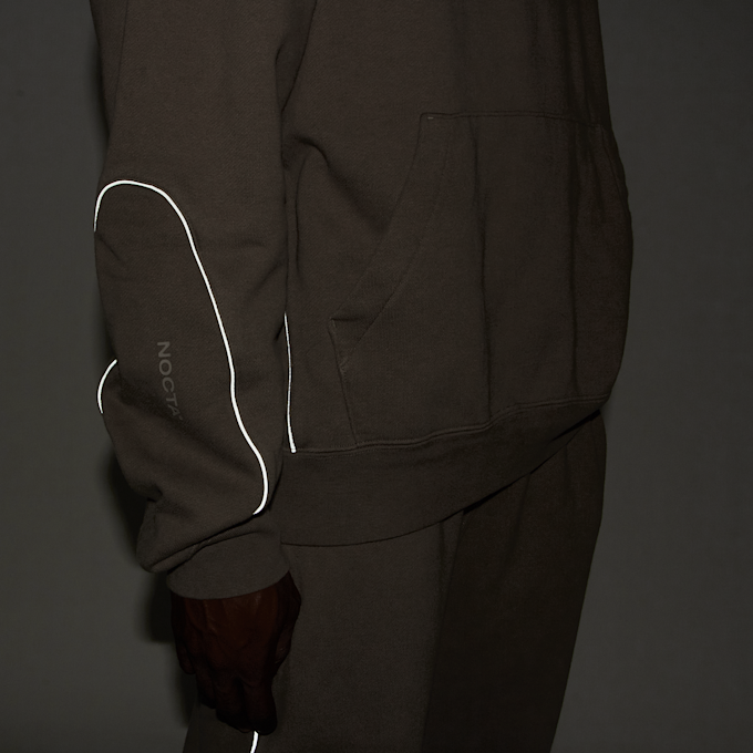 Nike Nocta NRG Fleece Hoodie bruin 40363 7
