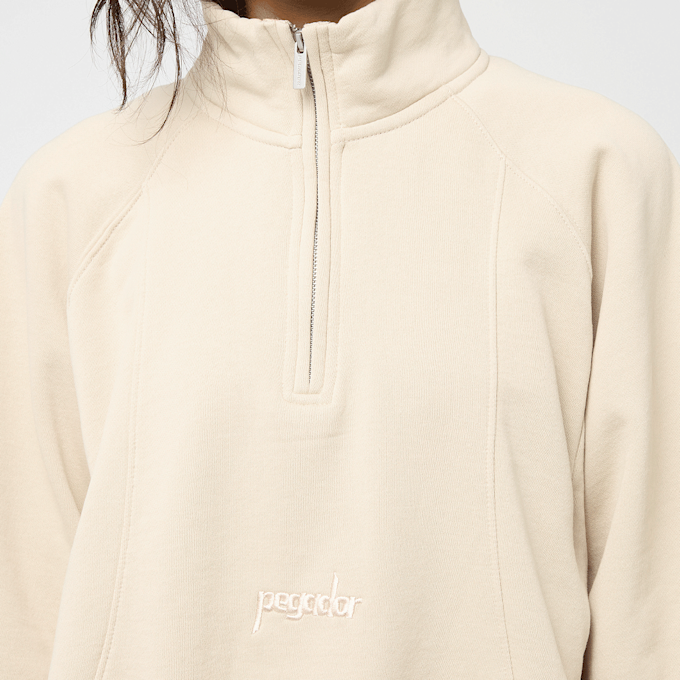 Pegador Thali Oversized Halfzip Sweater bež 40384 3