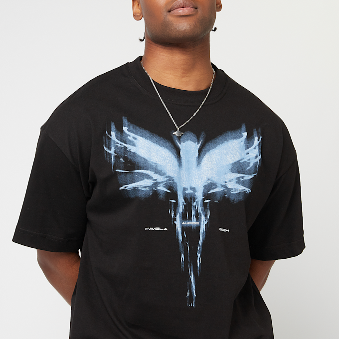 FAVELA Auree Black T-Shirt czarny 40412 3