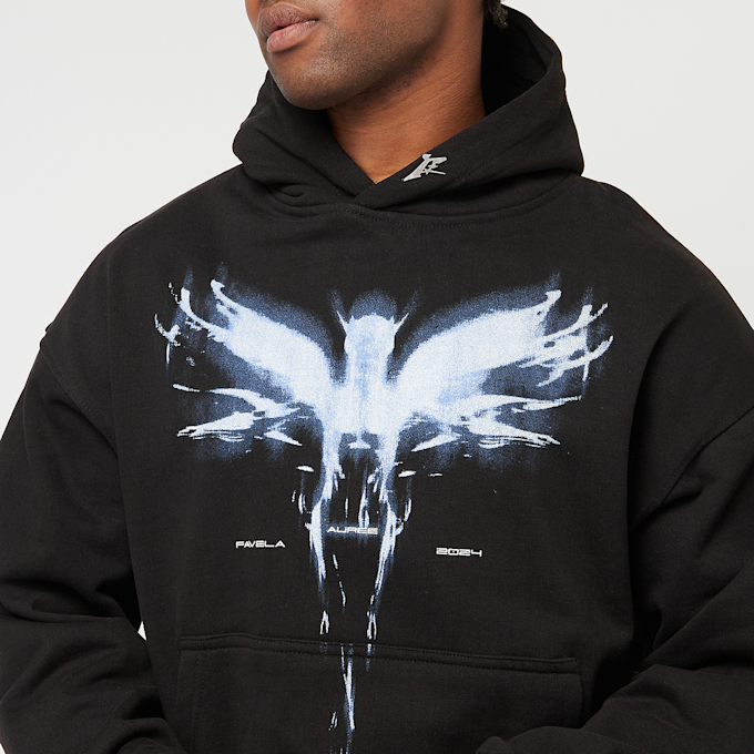 FAVELA Auree Black Hoodie schwarz 40415 3