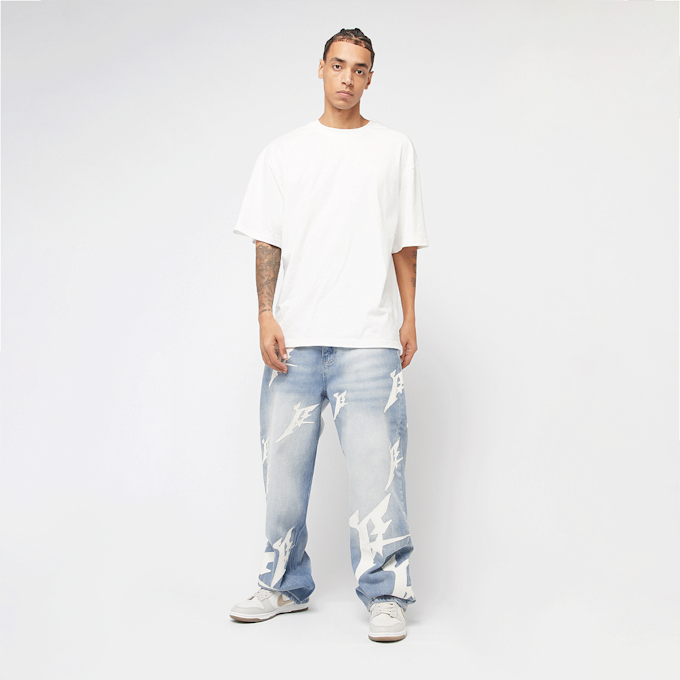 FAVELA Vegan Leather Patch Denim bleu 40392 6