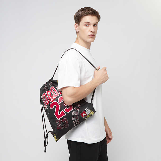 Jordan Jan Jersey Gym Sack schwarz 40424 5