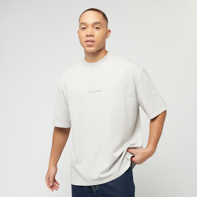 Pegador Colne Logo Oversized Tee grau 40494 2