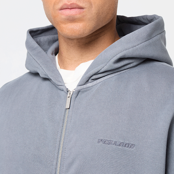 Pegador Logo Oversized Sweat Jacket grijs 40530 3