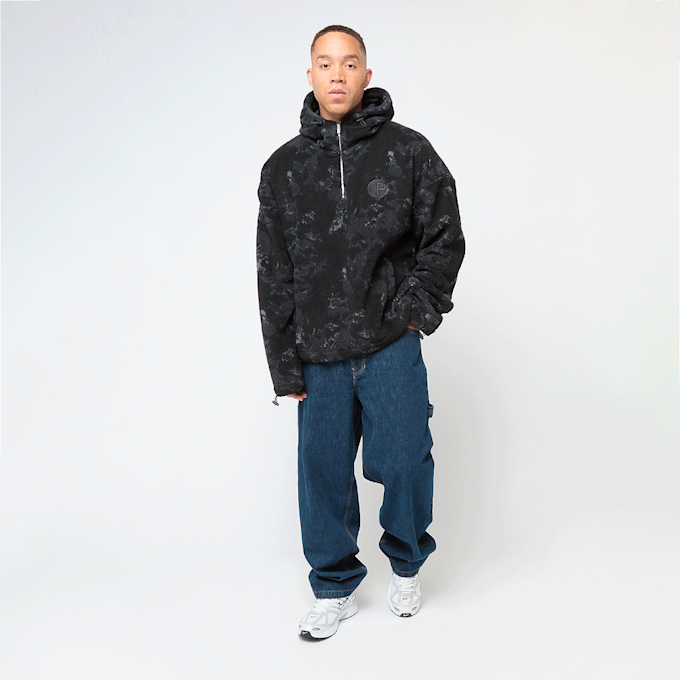 Pegador Fall Teddy Halfzip Hoodie schwarz 40571 5