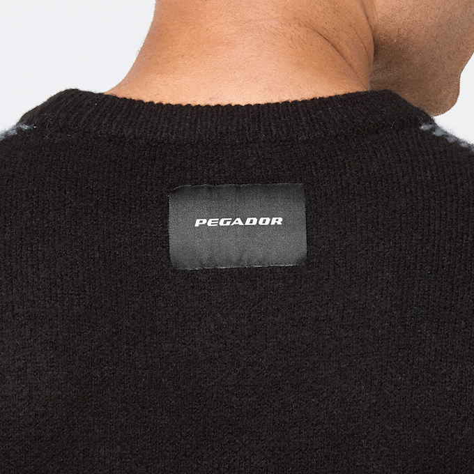 Pegador Tripole Oversized Knit Sweater zwart 40573 6