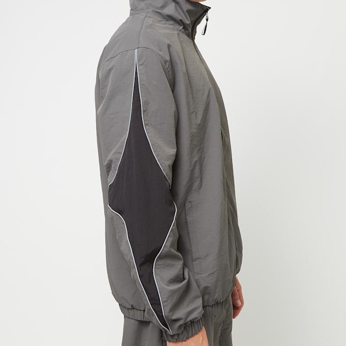 Capacité Logo Rubber Badge Colorblocked Trackjacket grey/black grijs 40617 5