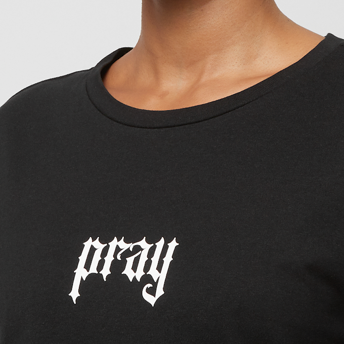 Miss Tee Praying Hands Tee Dress zwart 40650 3