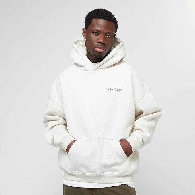 Another Cotton Lab More Espresso Oversized Hoodie szary 40641 2
