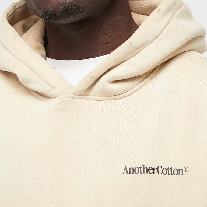 Another Cotton Lab More Espresso Oversized Hoodie beige 40654 3