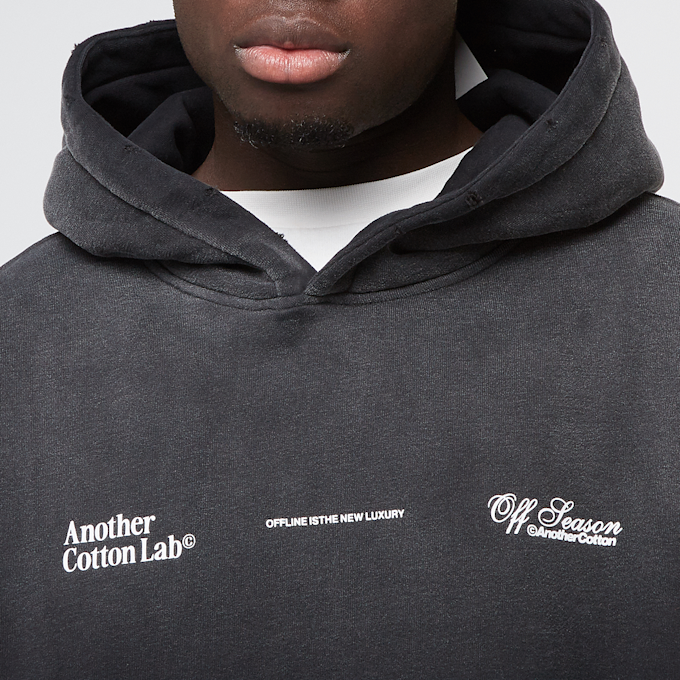 Another Cotton Lab Offline Luxury Hoodie noir 40656 3