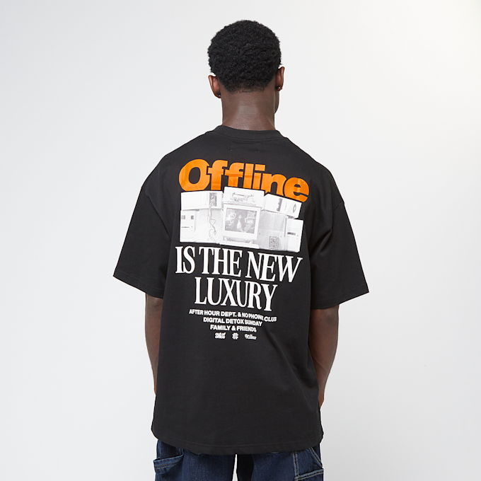 Another Cotton Lab Offline Luxury Oversized T-Shirt zwart 40665 1