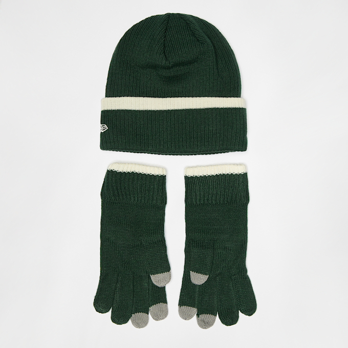 New Era Script Beanie Set (2 Piece) vert 41490 2