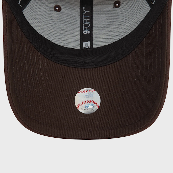 New Era 9Forty Melton Wool MLB New York Yankees marrón 41515 3