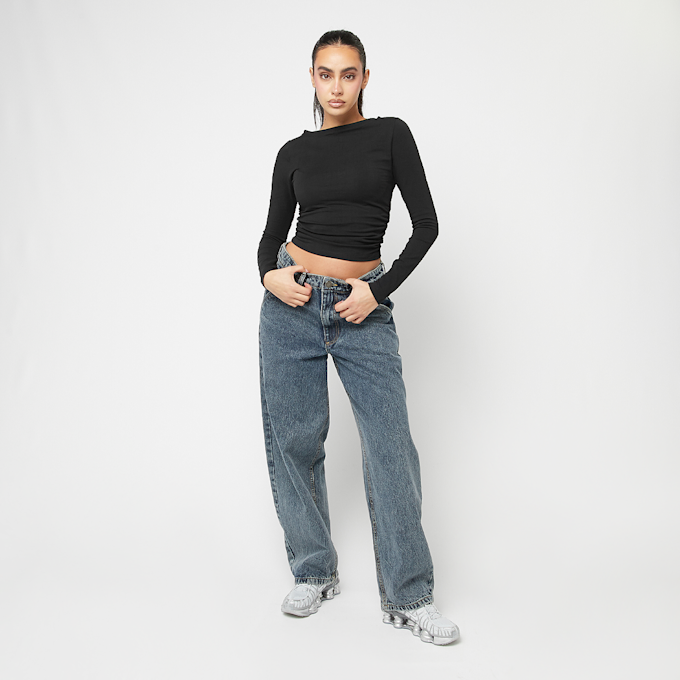 Urban Classics Ruffled Super Slim Longsleeve crna 41538 4
