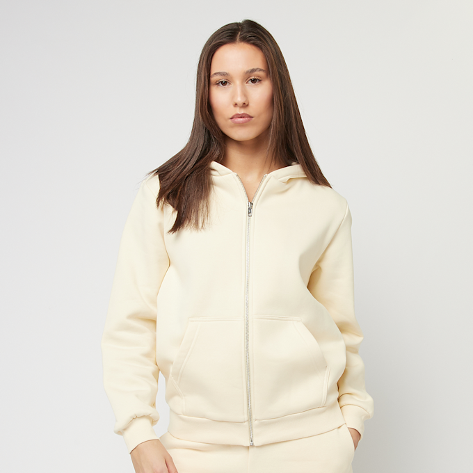 Urban Classics Fluffy Zip Hoody beige 41550 1