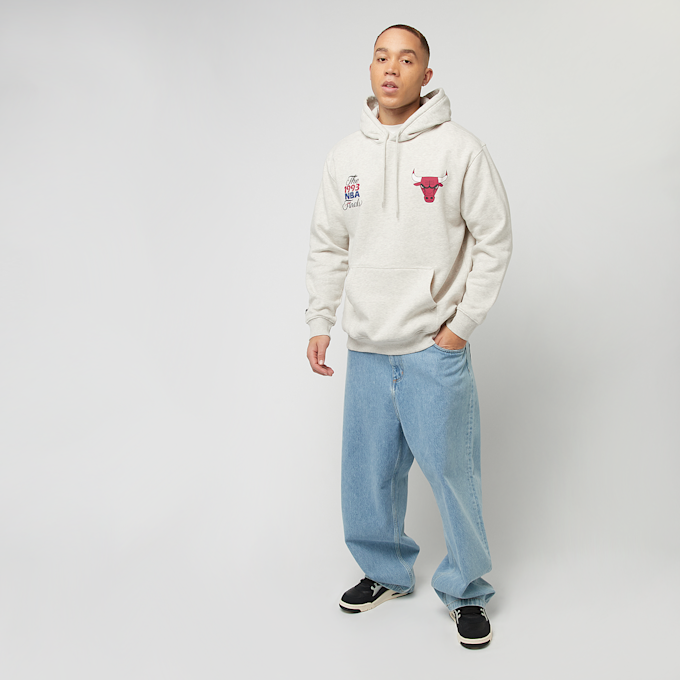 Mitchell & Ness NBA Chicago Bulls Easy Cool Graphic Hoody beige 41797 6