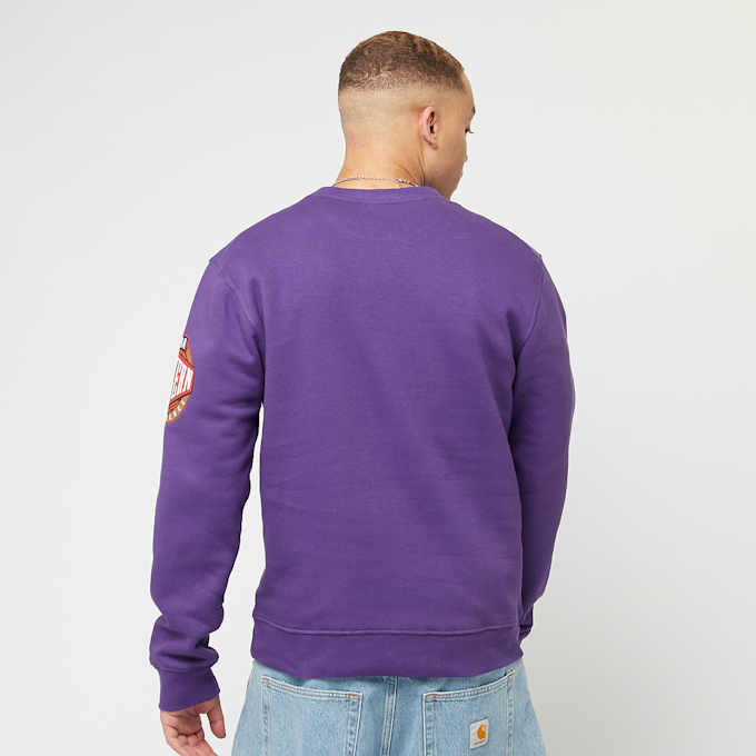 Mitchell & Ness NBA Los Angeles Lakers There & Back Fleece Crew morado 41794 2