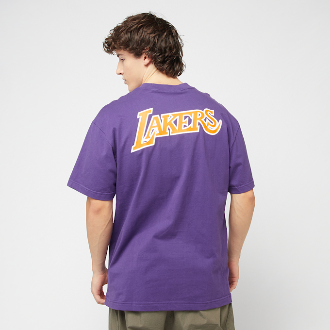 Mitchell & Ness NBA LA Lakers Ultimate Player Vintage Logo Tee Magic Johnson morado 41803 2