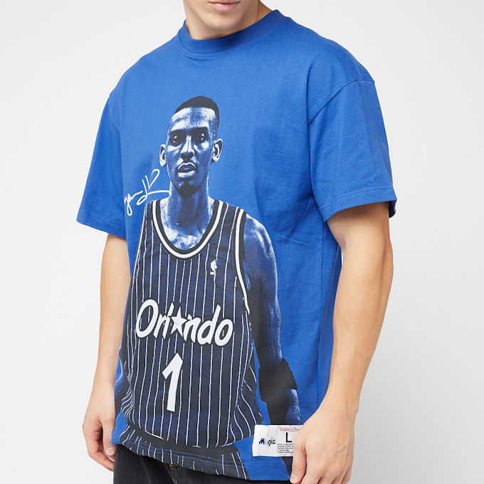 Mitchell & Ness NBA Orlando MagicUltimate Player Vintage Logo Tee Penny Hardaway blauw 41805 3