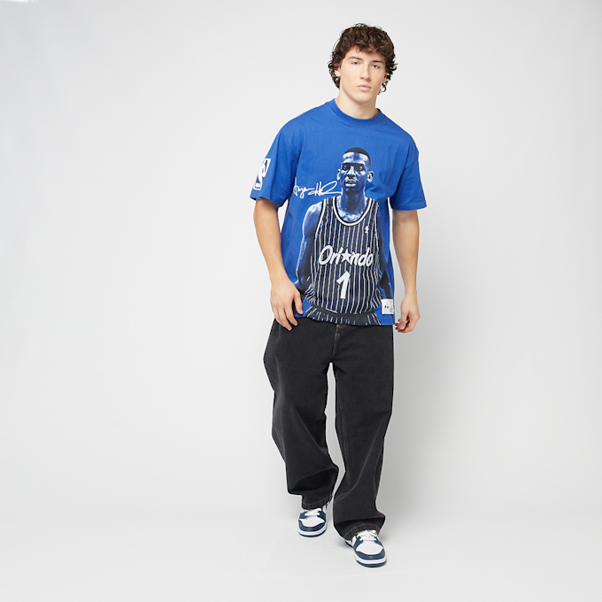 Mitchell & Ness NBA Orlando MagicUltimate Player Vintage Logo Tee Penny Hardaway blauw 41805 6