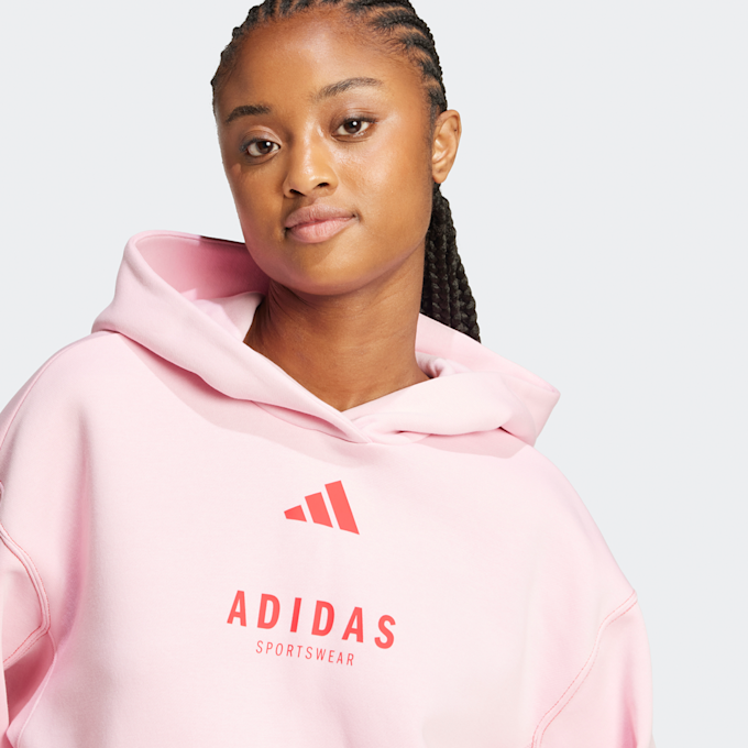 adidas Originals Hoodie Sportswear lichtroze 41728 3