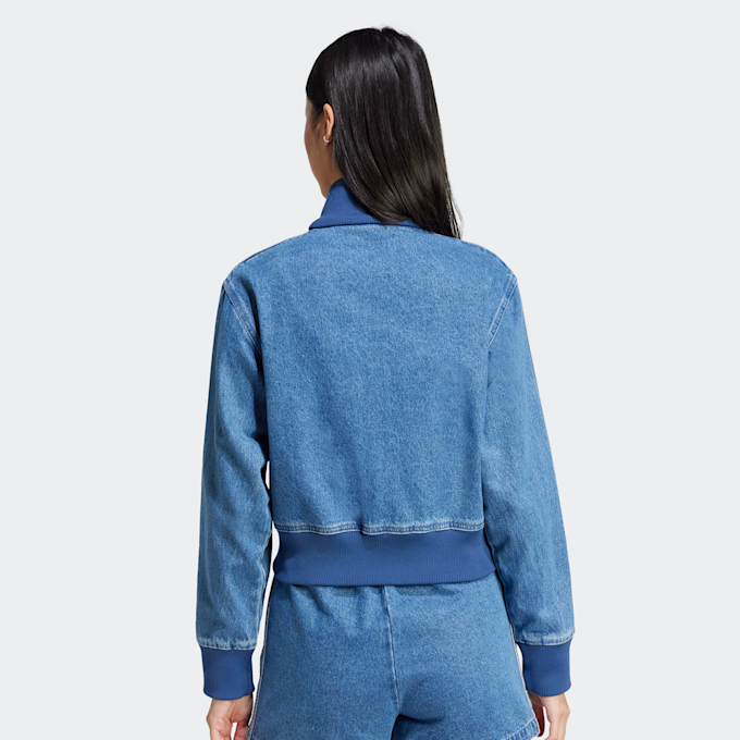 adidas Originals Giacca di Jeans a 3 Strisce blu 41734 2