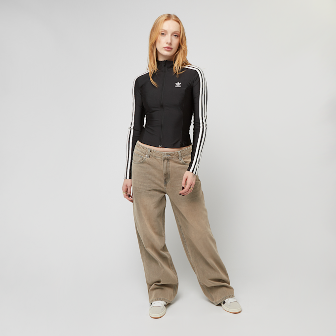 adidas Originals 3-Stripes Slim Training Jacket crna 41687 6