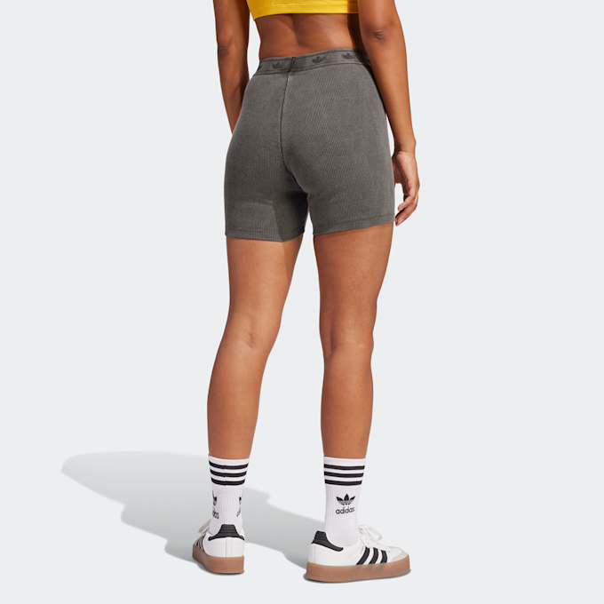 adidas Originals short Booty de canalé gris 41692 2