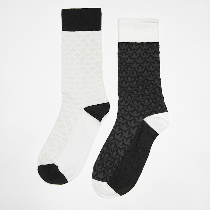 adidas Originals Monogram Crew Socken (2 Pack) schwarz 42017 1
