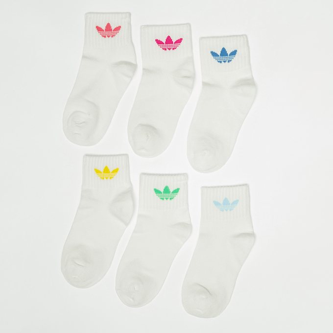 adidas Originals adicolor Trefoil Ankle Socken Kids (6 Pack) multicolor 42085 1