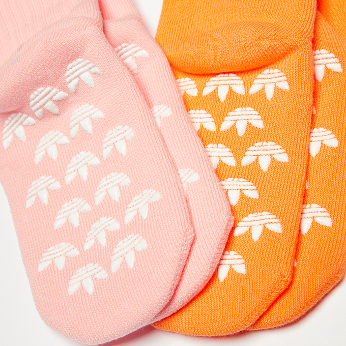 adidas Originals 2 PACK - adicolor Trefoil Ankle Socken Kids Anti-Slip multicolor 42095 2