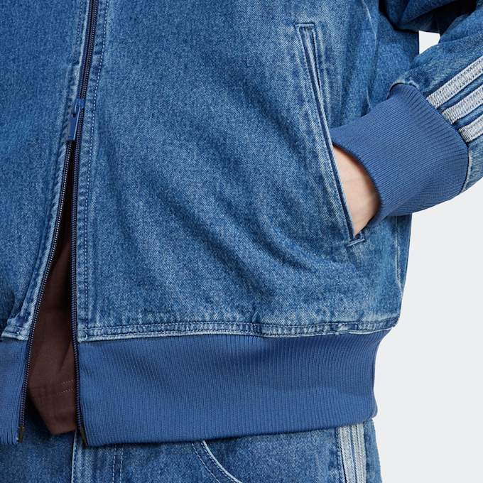 adidas Originals Denim Firebird trainingsjacke blauw 41960 4