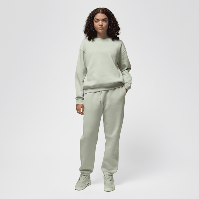 Jordan Brooklyn Fleece Crew Sweatshirt vert 42169 5