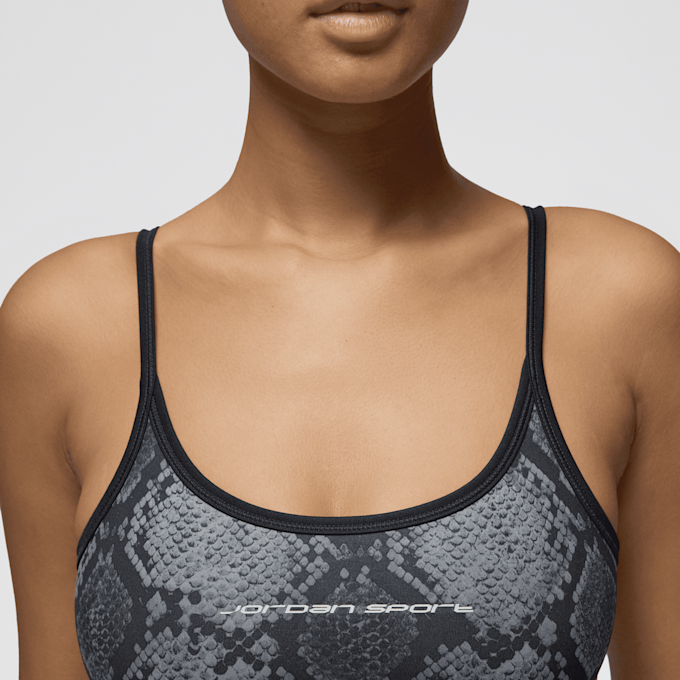 Jordan Sport All Over Print Cropped Tanktop schwarz 42177 3