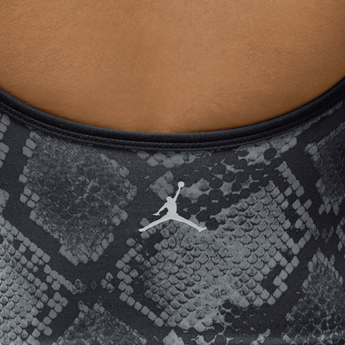 Jordan Sport All Over Print Cropped Tanktop schwarz 42177 5