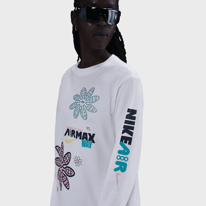 Nike Sportswear Long Sleeve AMD bianco 42210 3