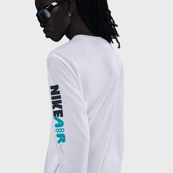 Nike Sportswear Long Sleeve AMD bianco 42210 4