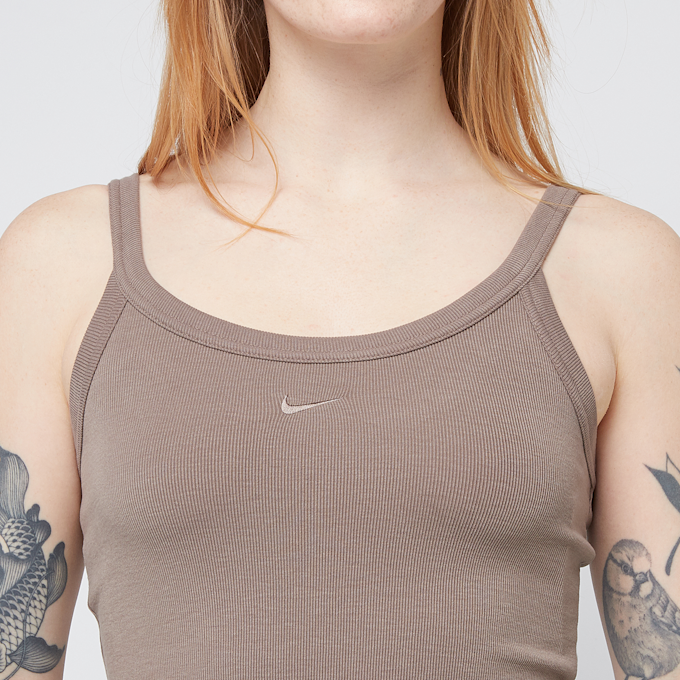 Nike Sportswear Chill Knit Mini-Rib Tank Dress smeđa 42251 3