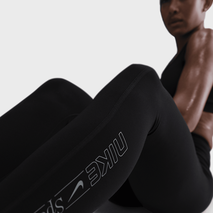 Nike One Dri-Fit High Rise Tight nero 42288 5