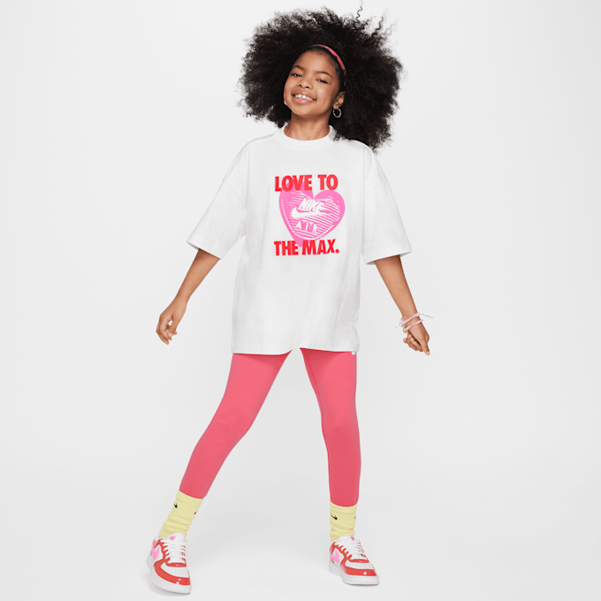 Nike Sportswear Heart T-Shirt weiß 42335 5